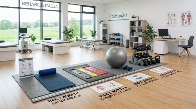 Ile trwa rehabilitacja rwy kulszowej? Realny plan terapii tydzień po tygodniu Ile trwa rehabilitacja rwy kulszowej? Realny plan terapii tydzień po tygodniu